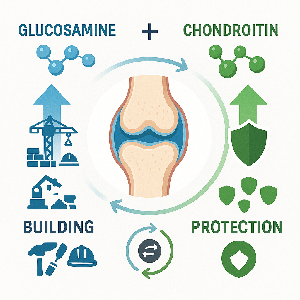 How glucosamine and chondroitin work together for joint pain relief
