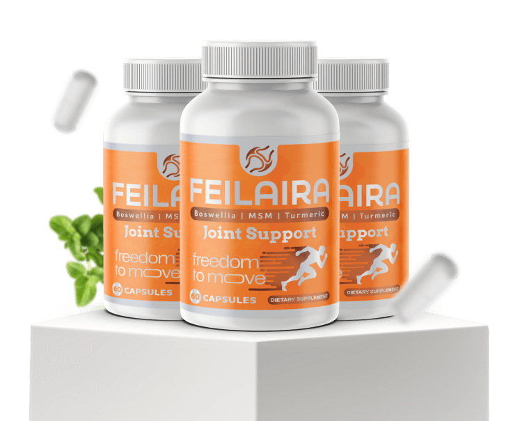 Feilaira natural joint supplement for enhanced mobility and joint pain relief in active lifestyle