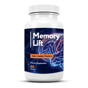 Memory Lift brain supplement bottle for cognitive enhancement and memory boost